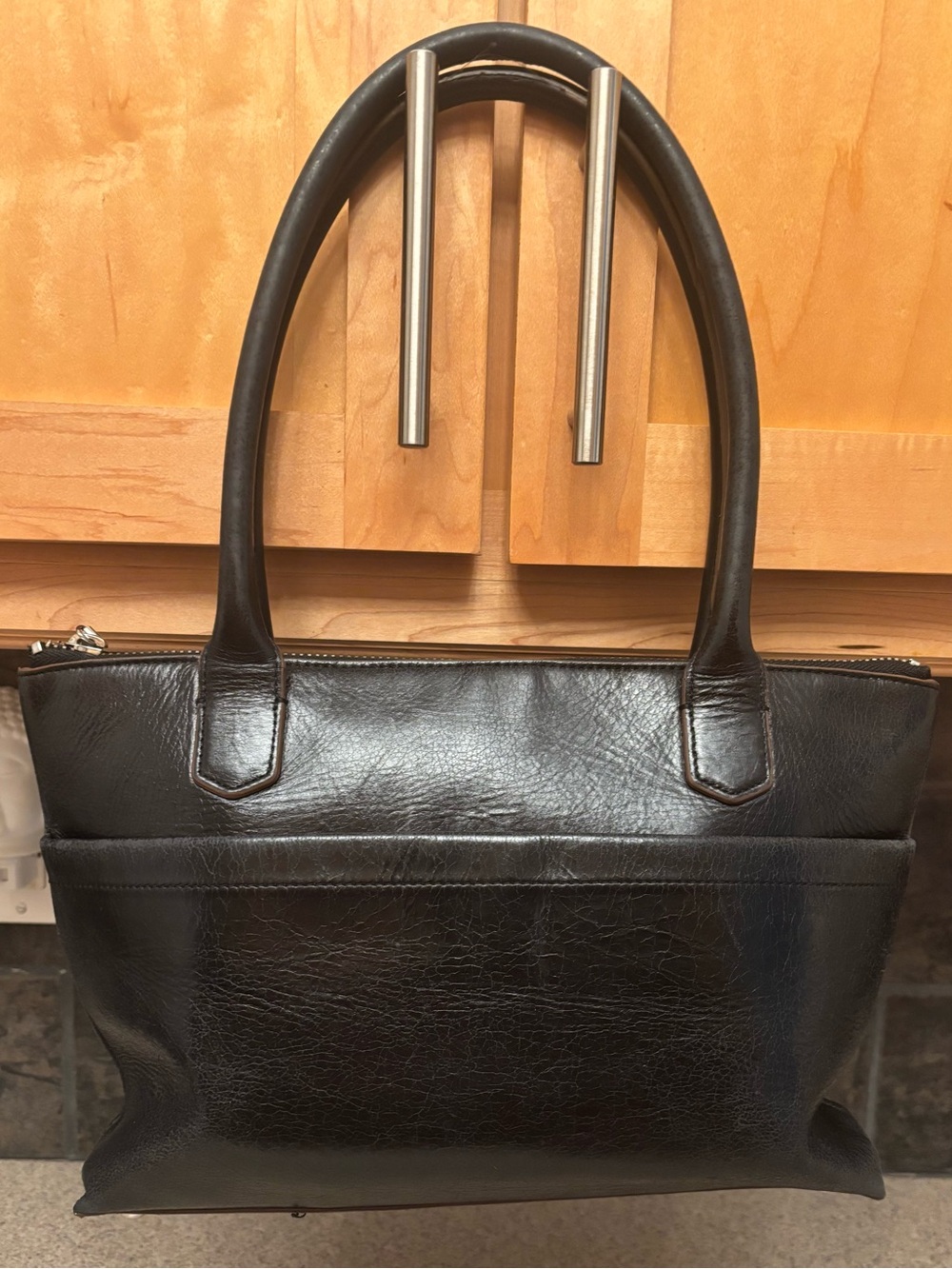 HOBO International Black Leather Bag- classic